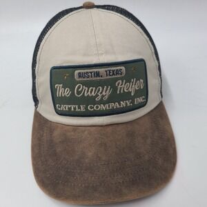 Idyllwind Hat Snapback Trucker Mesh The Crazy Heifer Cattle Company Austin Texas